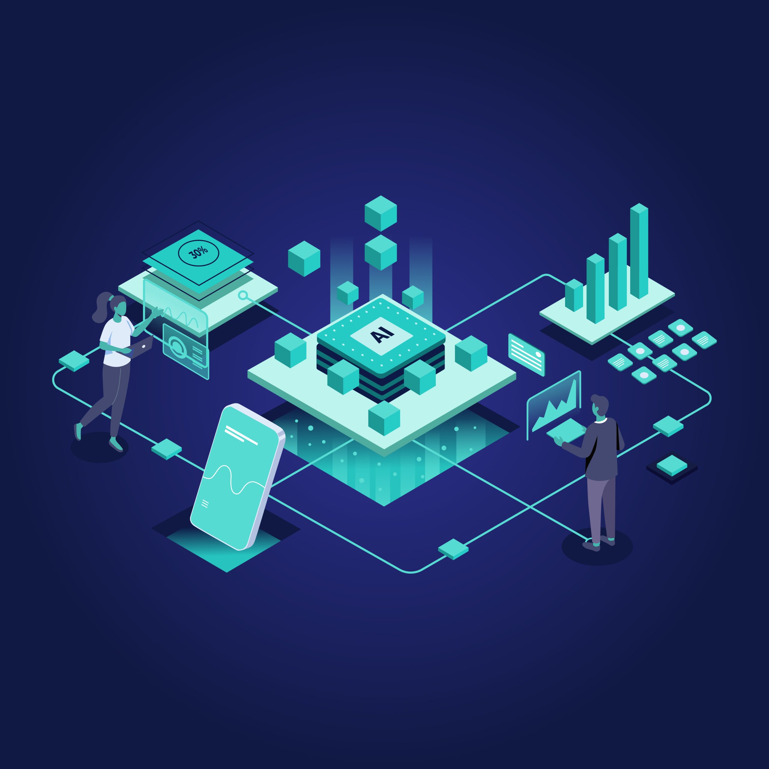 small business uses Ai